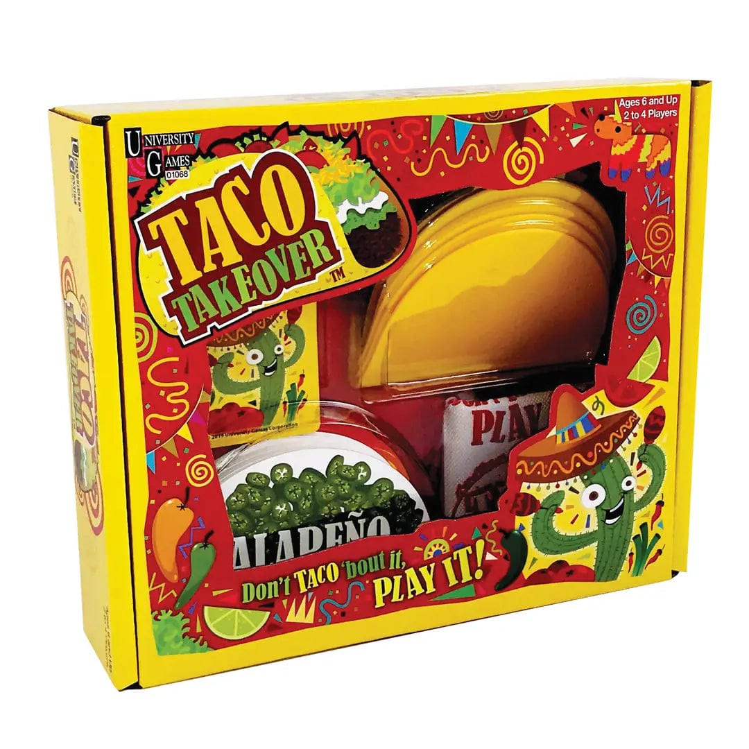 University Games Board Games > Small Box Games UNIVERSITY GAMES: TACO TAKEOVER GAME 794764010688 1068