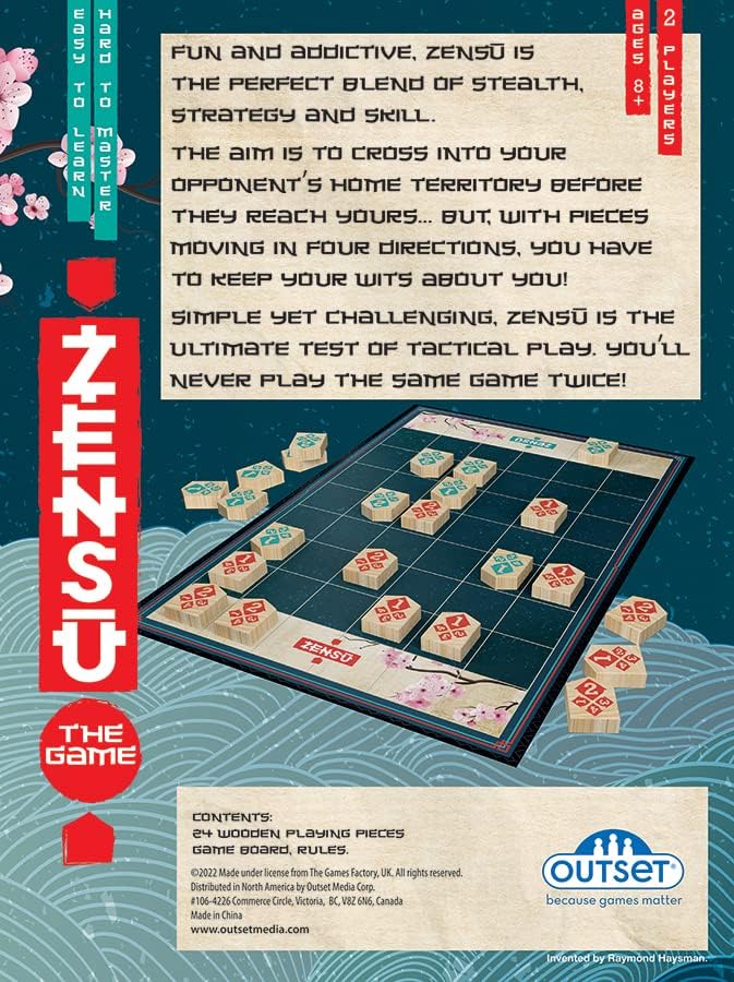 University Games Board Games University Games - Zensu 625012109758 10975