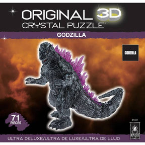 University Games Puzzles > 3D Puzzles Godzilla Ultra 3D Crystal Puzzle 31331