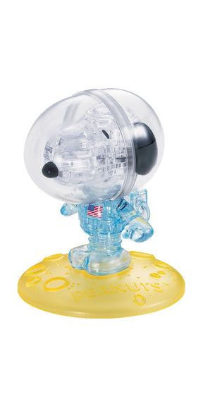 University Games Puzzles > 3D Puzzles Licensed Crystal Puzzle-Snoopy Astronaut 30999