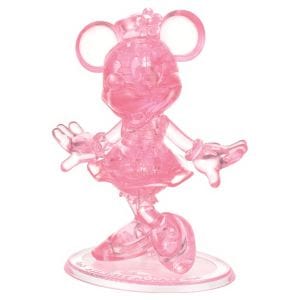 Puzzle: 3D Crystal - Disney 100 Minnie Mouse