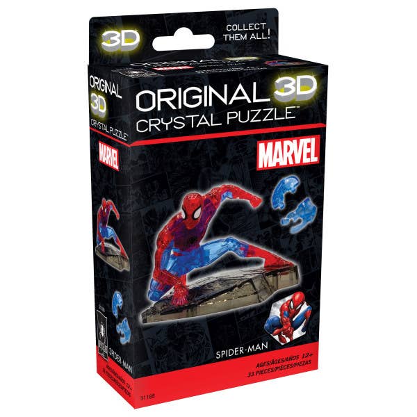 University Games Puzzles > 3D Puzzles Spider Man Crystal Puzzle 31188