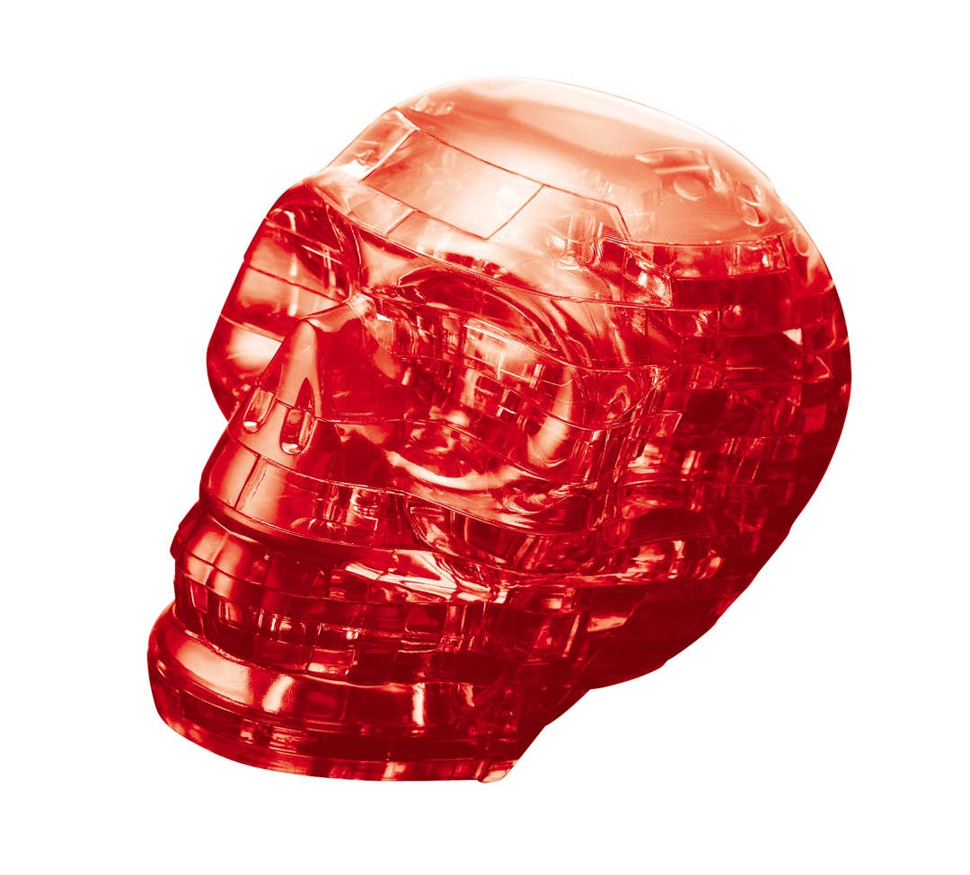 University Games Puzzles > 3D Puzzles Std. Crystal Puzzle - Red Skull 30906