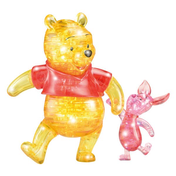 University Games Puzzles > 3D Puzzles Winnie the Pooh & Piglet Crystal Puzzle 31181