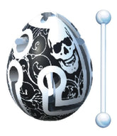 University Games Puzzles > Hand Puzzles Bepuzzled: 1-Layer Smart Egg - Skull, Level 1 023332308835 30883