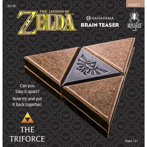 University Games Puzzles > Hand Puzzles Hanayama Legend of Zelda Triforce Puzzle (Level 5) 30732