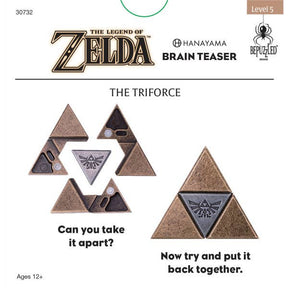 University Games Puzzles > Hand Puzzles Hanayama Legend of Zelda Triforce Puzzle (Level 5) 30732