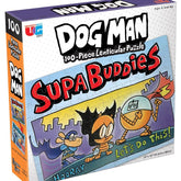 University Games Puzzles > Hand Puzzles UNIVERSITY GAMES: DOG MAN 100 PC SUPA BUDDIES PUZZLE 023332338467 33846