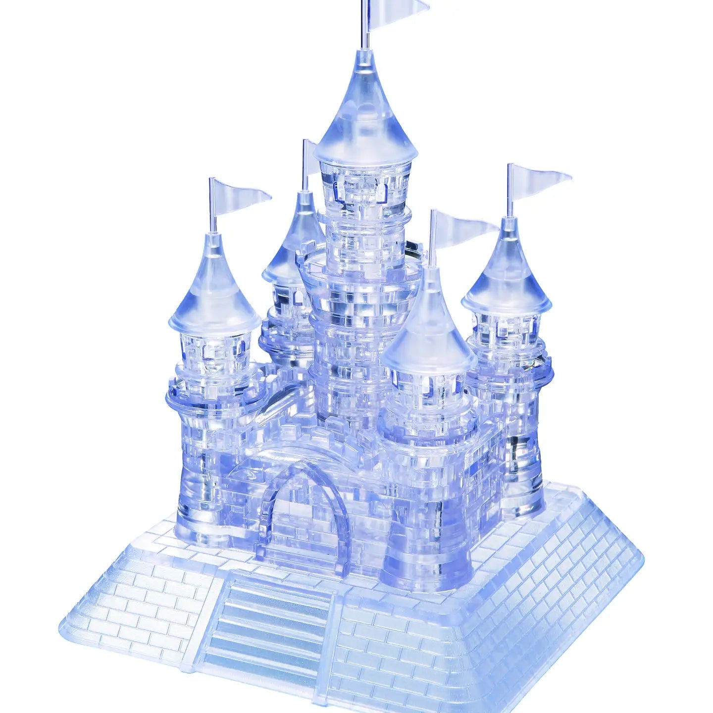 University Games Puzzles > Hand Puzzles UNIVERSITY GAMES: ORIGINAL 3D CRYSTAL PUZZLE - CLEAR CASTLE 023332309610 30961