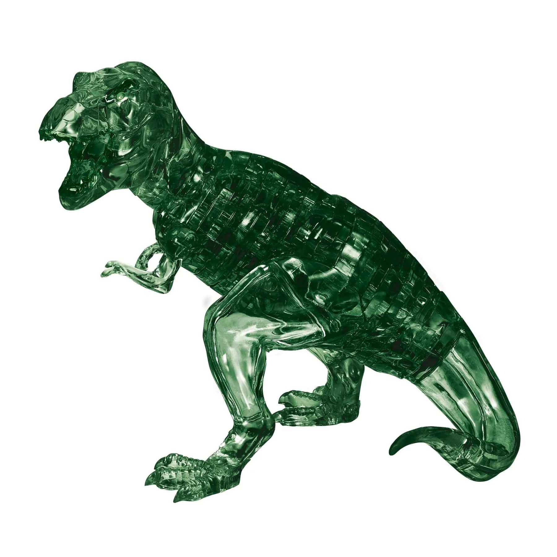 University Games Puzzles > Hand Puzzles UNIVERSITY GAMES: ORIGINAL 3D CRYSTAL PUZZLE - GREEN T REX 023332309689
