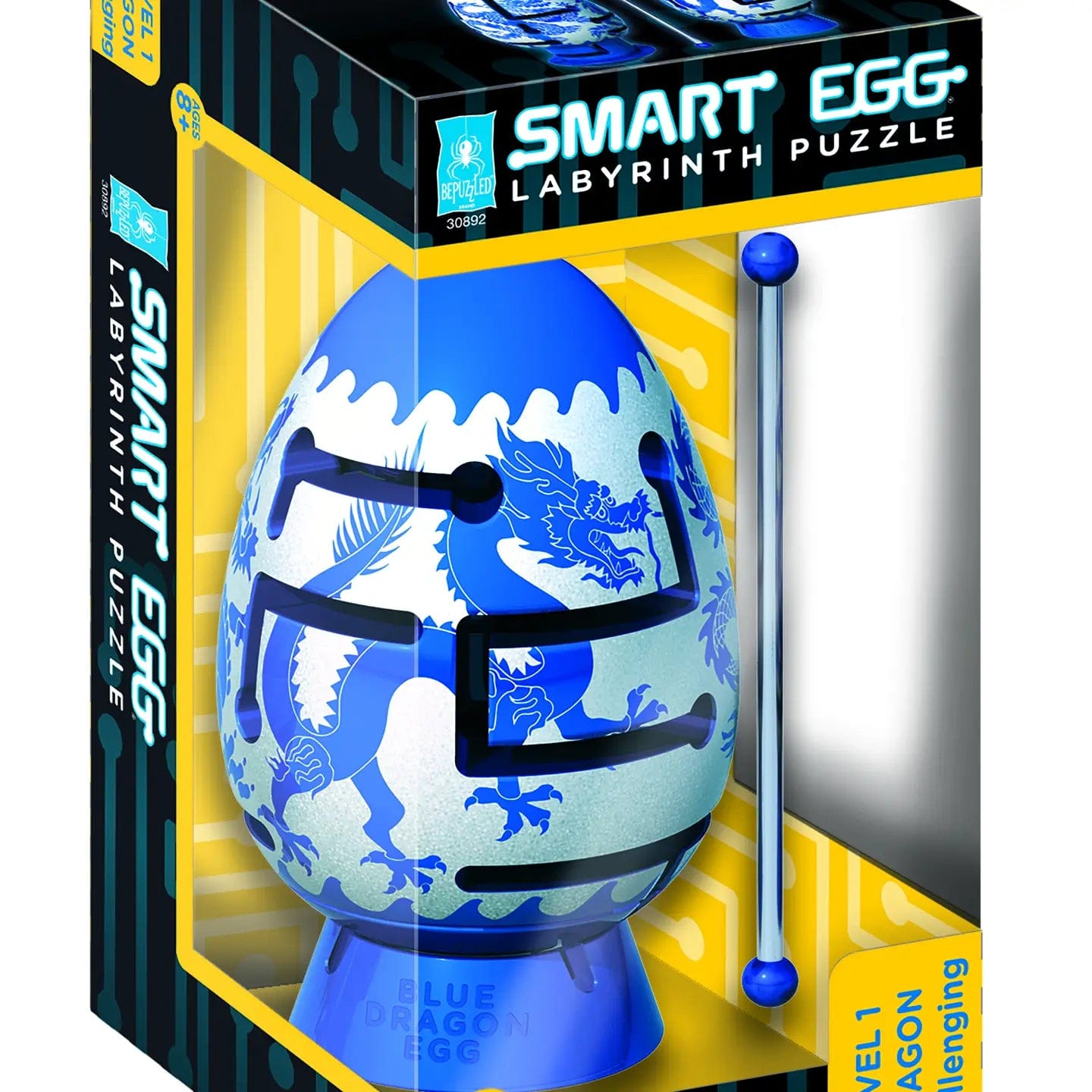 University Games Puzzles > Other Puzzles UNIVERSITY GAMES: SMART EGG - 2 LAYER BLUE DRAGON 023332308927 30892