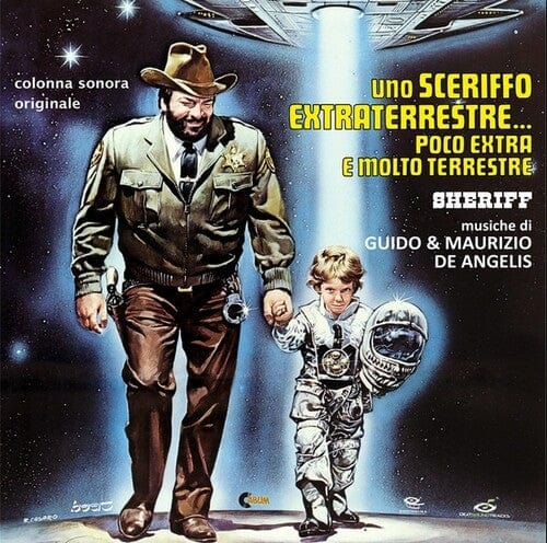 UNO SCERIFFO EXTRATERRESTRE POCO EXTRA / O.S.T. Music > Vinyl Records Guido & Maurizio de Angelis - Uno Sceriffo Extraterrestre Poco Extra E Molto OST 8032628998379 BETR37.1