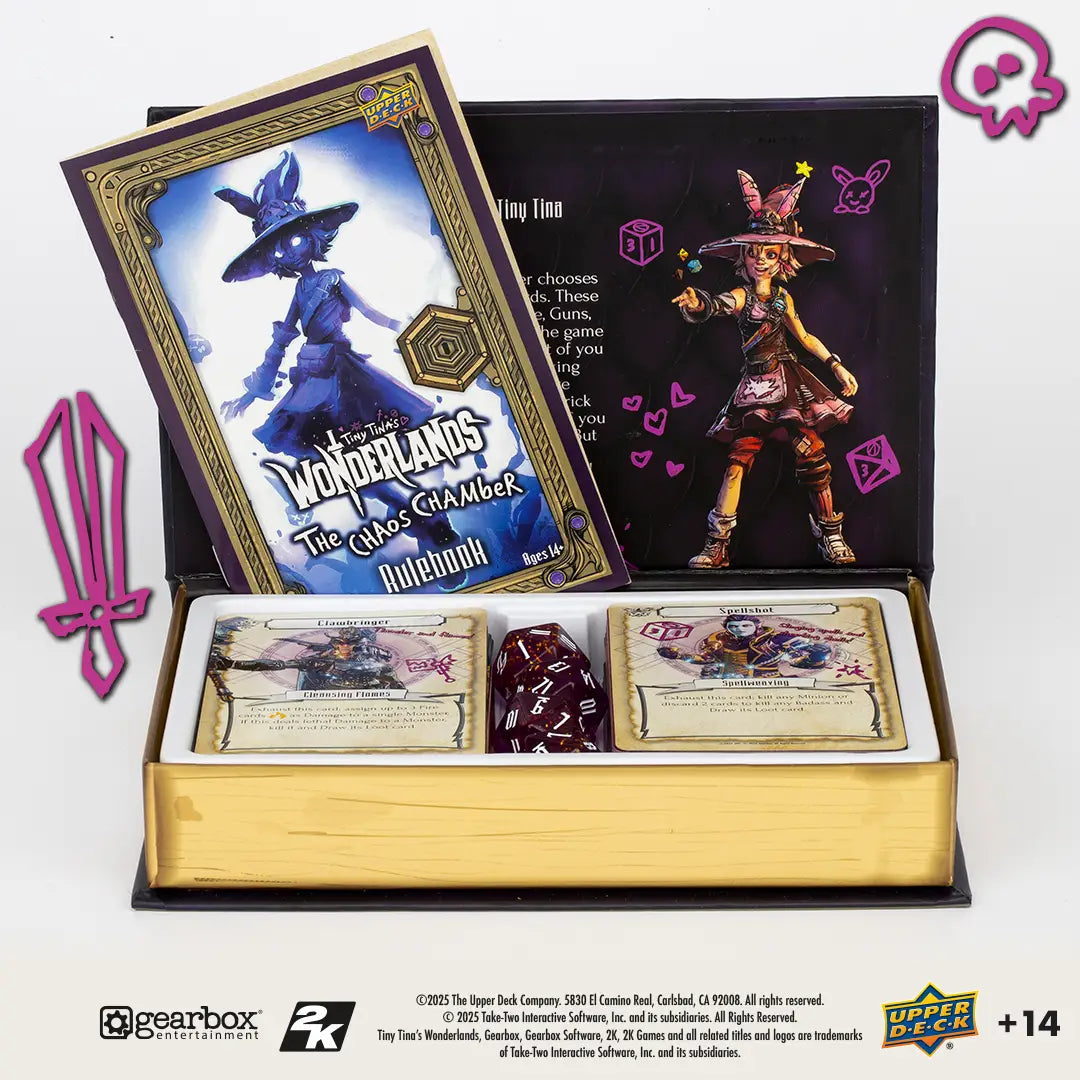 Upper Deck Entertainment Board Games > Card Games Tiny Tina’s Wonderlands: The Chaos Chamber 20841005132 16369