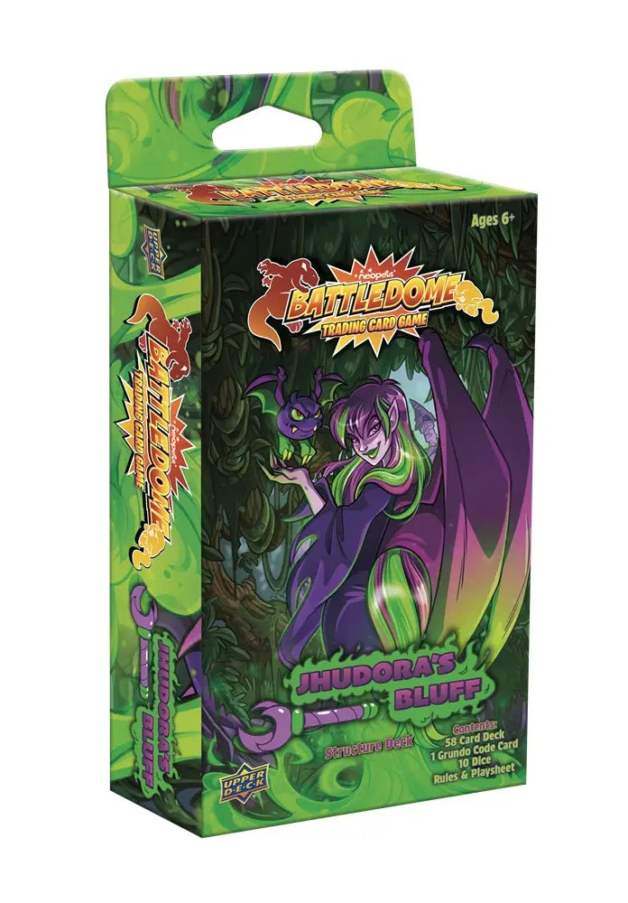 Upper Deck Entertainment Trading Card Games Jhudora's Bluff Neopets Battledome: Jhudora’s Bluff & Illusen’s Glade Structure Deck 053334096997 UPR9698