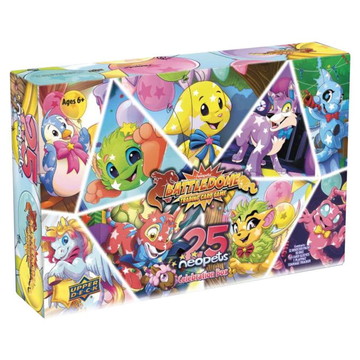 Upper Deck Entertainment Trading Card Games Neopets Battledome: 25th Anniversary: Celebration Box Set 053334768771 UPR76877