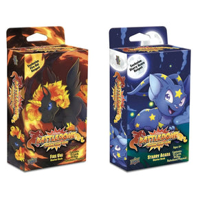 Upper Deck Entertainment Trading Card Games Neopets Battledome: Defenders of Neopia: Fire & Starry Starter Deck