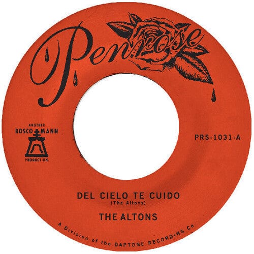 Urp Music Distribution Music > Vinyl Records The Altons - Del Cielo Te Cuido / Perdoname [7" Single] 823134103115 PNRO1031.7