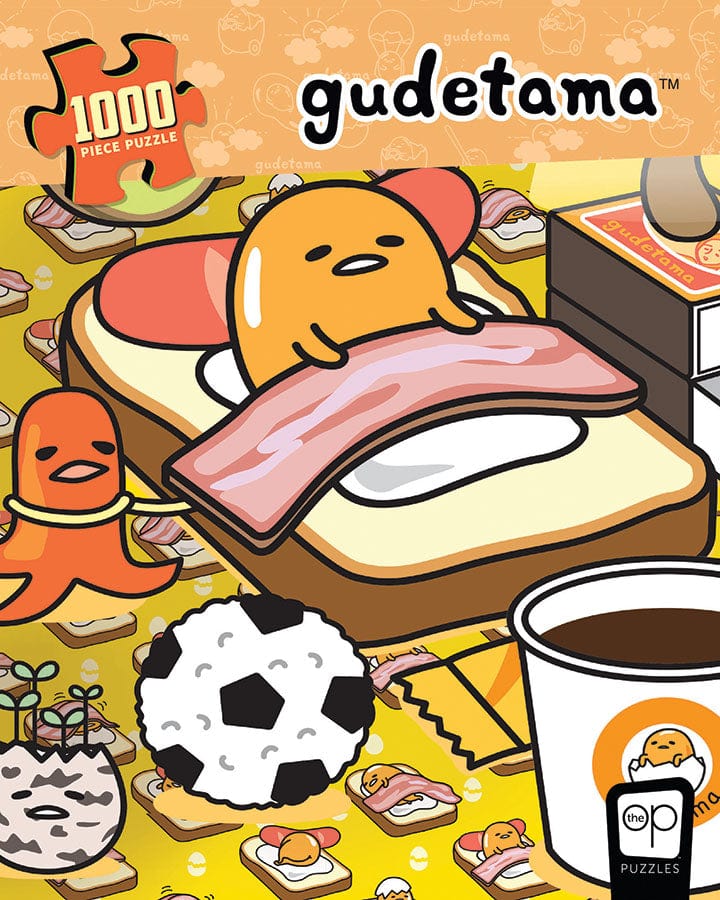 Puzzle: Gudetama - Work from Bed 1000pcs