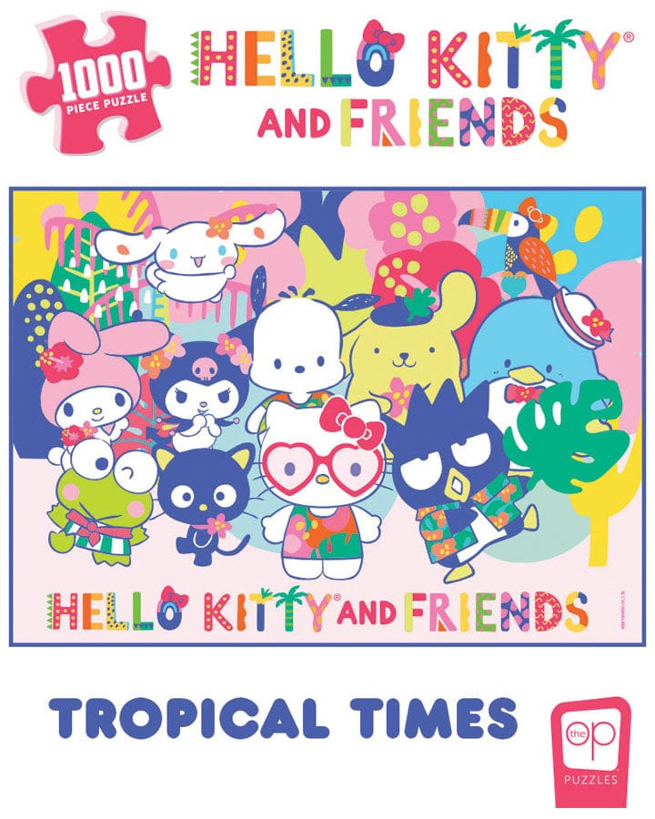 USAopoly Puzzles > Jigsaw Puzzles Puzzle: Hello Kitty & Friends - Tropical Times 1000pcs 700304158062 USO PZ075-834