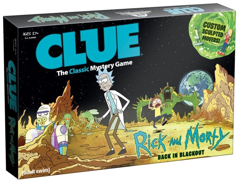 Clue: Rick and Morty - Back in Blackout