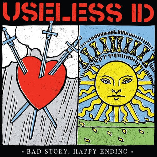 Useless ID - Bad Story, Happy Ending - Red/ white Splatter