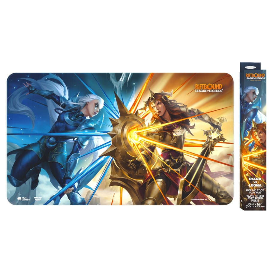 UVS Games Game Supplies > Playmats Playmat: Riftbound: Vendetta: Diana vs Leona 810155275945 UVSRB04PM03