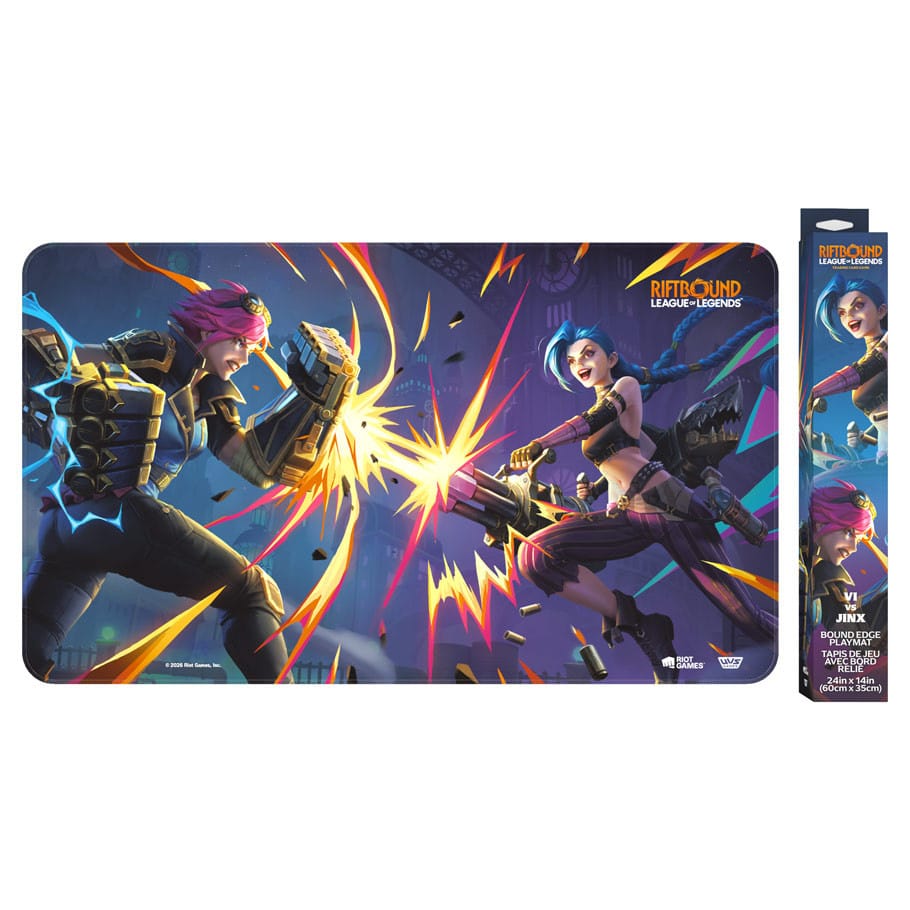UVS Games Game Supplies > Playmats Playmat: Riftbound: Vendetta: Vi vs Jinx 810155275921 UVSRB04PM01
