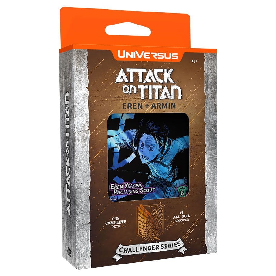 UVS Games Trading Card Games UniVersus: Attack on Titan: Battle for Humanity: Challenger Series 810155270810 UVSAOT01CSD