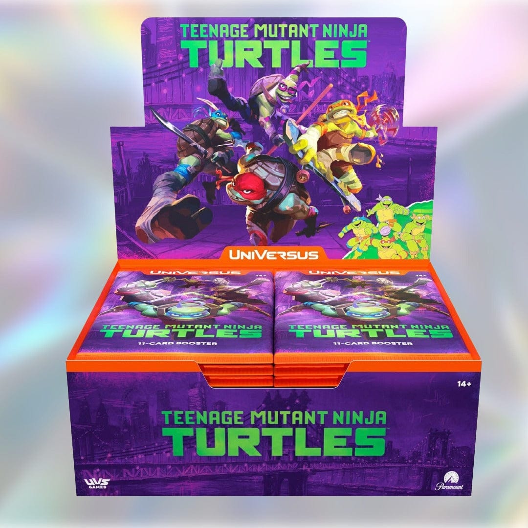 UVS Games Trading Card Games UniVersus: Booster Pack - Teenage Mutant Ninja Turtles 810155272418 UVSTMNT01BD