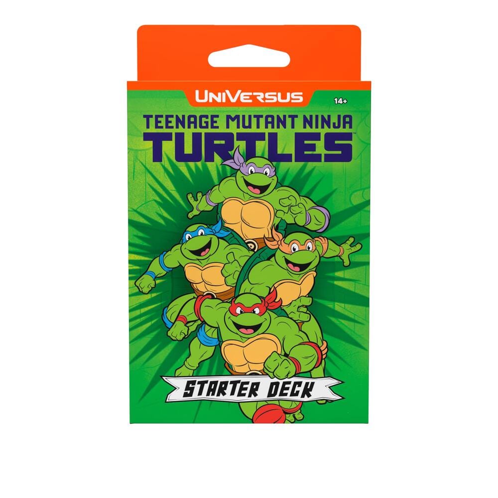 UVS Games Trading Card Games Universus CCG: Starter Deck - Teenage Mutant Ninja Turtles 810155272494 UVSTMNT02MD