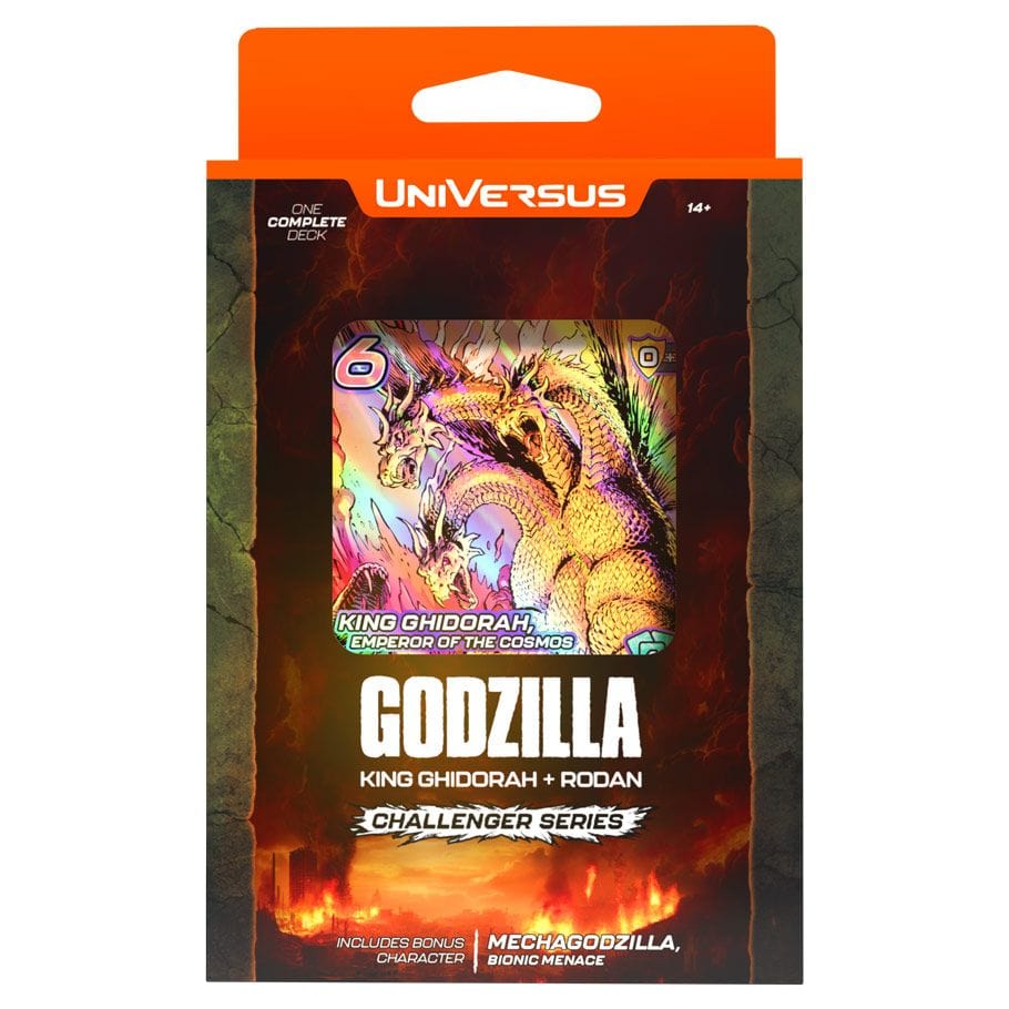 UVS Games Trading Card Games UniVersus: Challenger Series: King Ghidorah + Rodan 810155270186 UVSCHA03AD