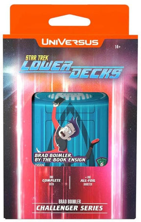 UVS Games Trading Card Games UniVersus: Challenger Series - Star Trek: Lower Decks - Boimler UniVersus: Star Trek: Lower Decks: Challenger Series Decks 810155271343 UVSSTK05D-3