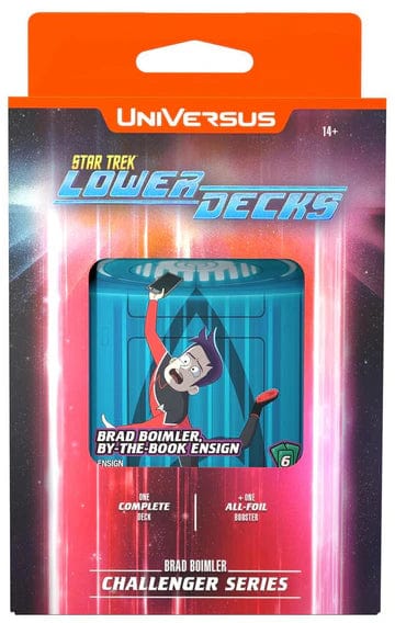 UVS Games Trading Card Games UniVersus: Challenger Series - Star Trek: Lower Decks - Boimler UniVersus: Star Trek: Lower Decks: Challenger Series Decks 810155271343 UVSSTK05D-3