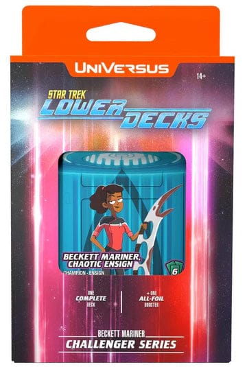 UVS Games Trading Card Games UniVersus: Challenger Series - Star Trek: Lower Decks - Mariner UniVersus: Star Trek: Lower Decks: Challenger Series Decks 810155271343 UVSSTK05D-2