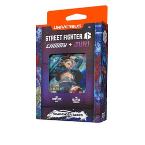 UVS Games Trading Cards > Other Cammy + Juri UNIVERSUS CCG: CHALLENGER SERIES 2: STREET FIGHTER 6 DECKS 810155274818 UVSSF623AD-2