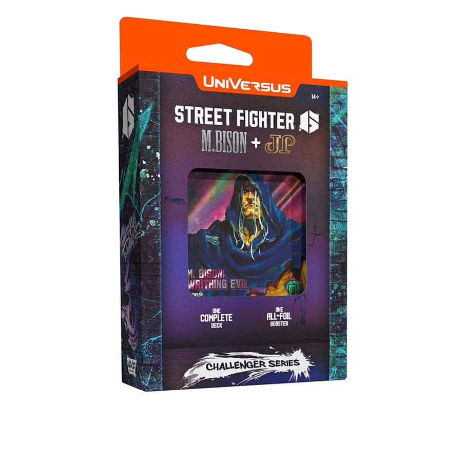 UVS Games Trading Cards > Other M. Bison + JP UNIVERSUS CCG: CHALLENGER SERIES 2: STREET FIGHTER 6 DECKS 810155274825 UVSSF623AD-1