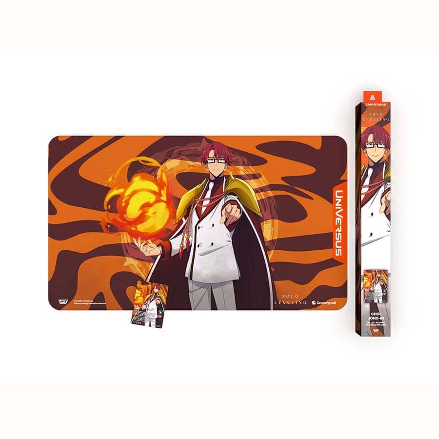 UVS Games Trading Cards > Other UNIVERSUS CCG: CHALLENGER SERIES: SOLO LEVELING: S-RANK HUNTER BUNDLE: CHOI JONG-IN 810155273491 UVSSL07PM