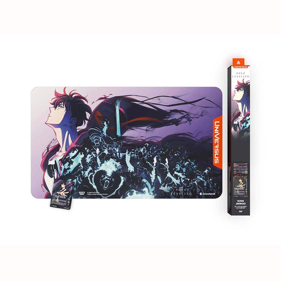 UVS Games Trading Cards > Other UNIVERSUS CCG: CHALLENGER SERIES: SOLO LEVELING: SHADOW MONARCH SPOTLIGHT BUNDLE 810155273460 UVSSL04EB