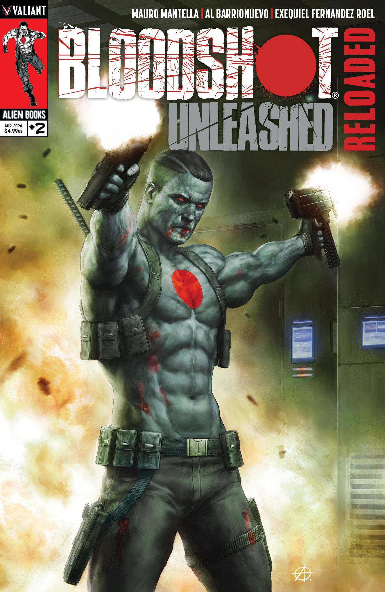 BLOODSHOT UNLEASHED RELOADED #2 (OF 4) CVR A ALESSIO (MR)