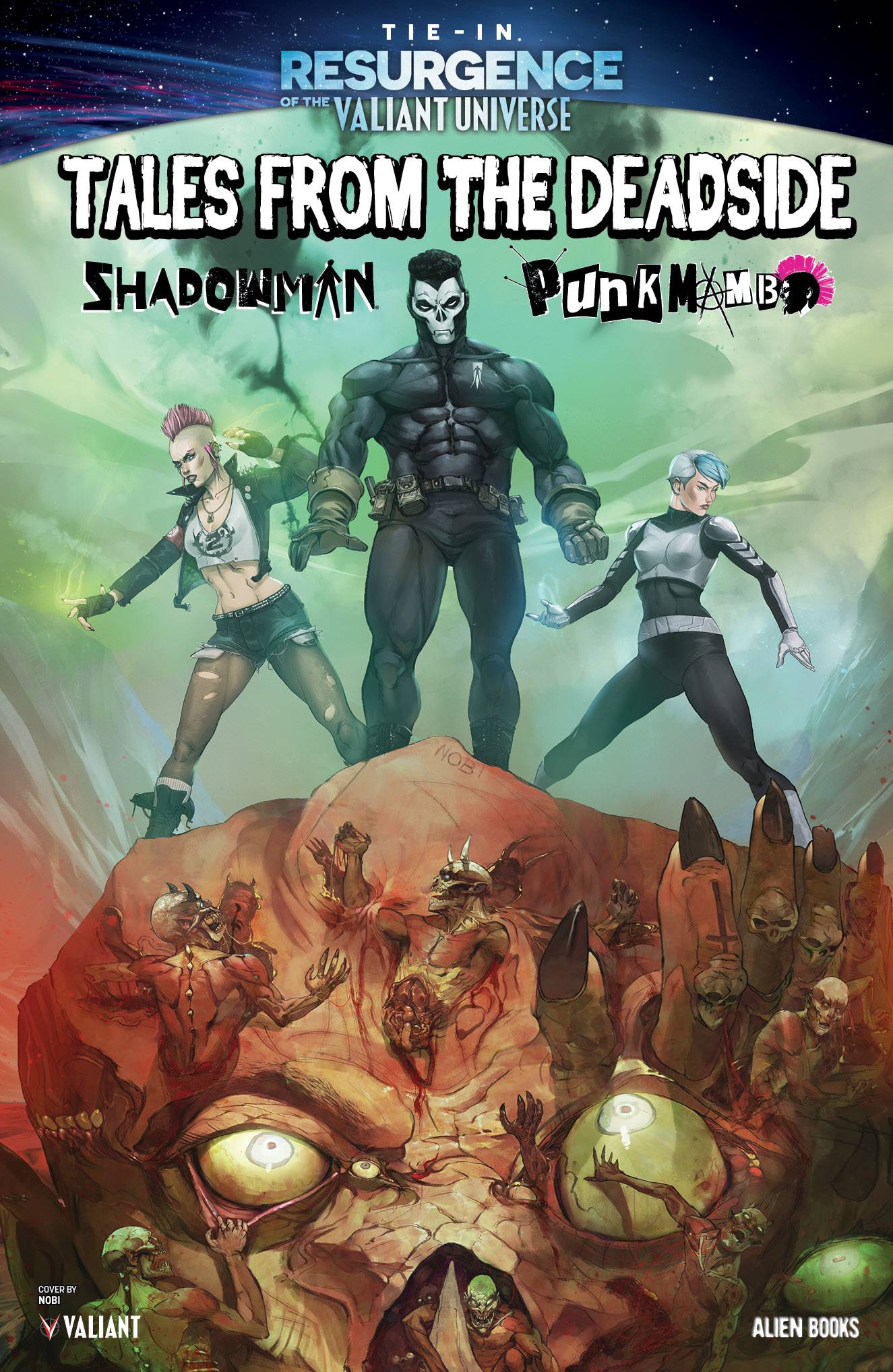 Valiant Comic Books SHADOWMAN & PUNK MAMBO TALES ONE SHOT CVR A NOBI 73238818054700111 AUG241335