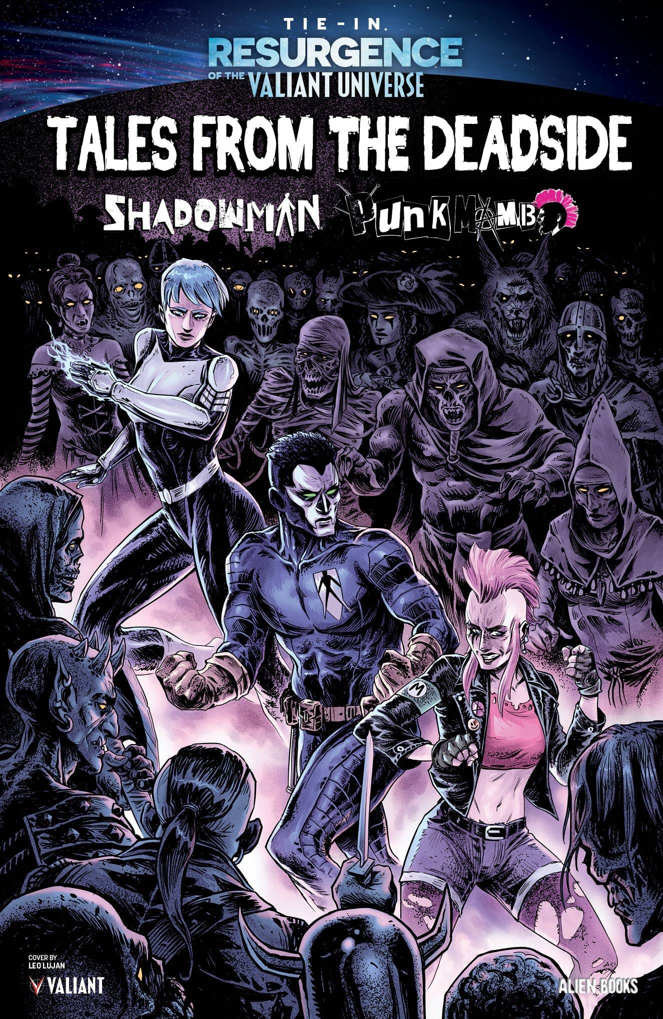 Valiant Comic Books SHADOWMAN & PUNK MAMBO TALES ONE SHOT CVR C LUJAN 73238818054700131 AUG241337