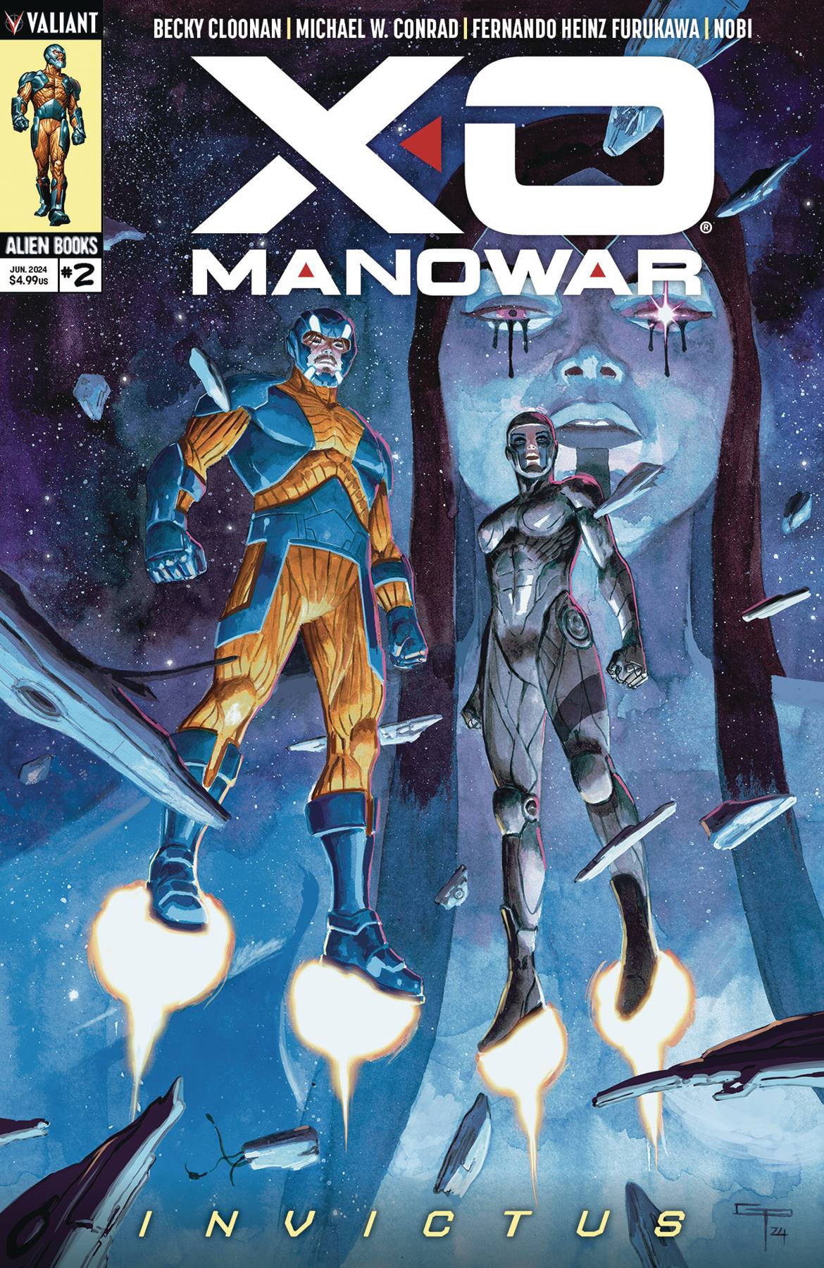 VALIANT Comic Books X-O MANOWAR INVICTUS #2 (OF 4) CVR A PERALTA 73238889330000211 APR241201