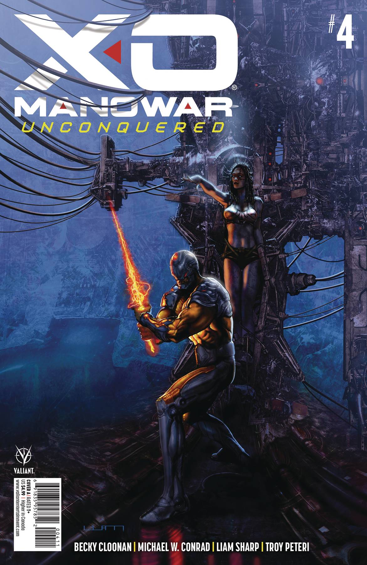 Valiant Comic Books X-O MANOWAR UNCONQUERED #4 CVR A SHARP 69183595785200411 OCT231392