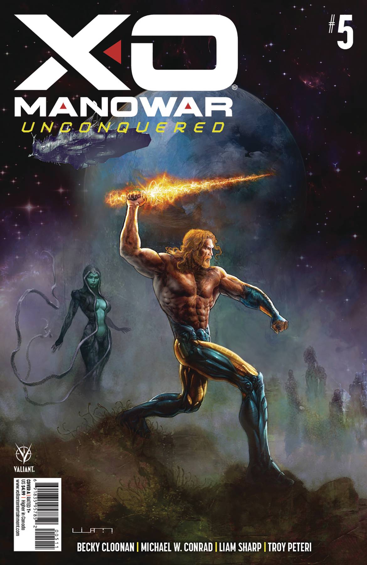X-O MANOWAR UNCONQUERED #5 CVR A SHARPIMAGE COVER