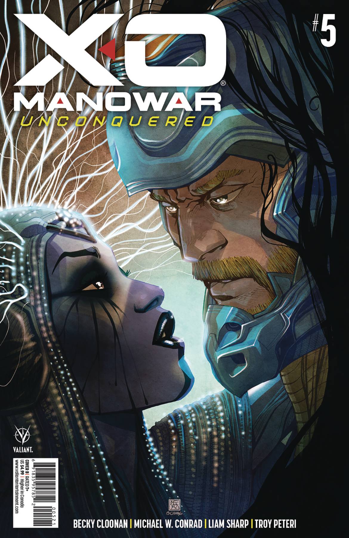 Valiant Comic Books X-O MANOWAR UNCONQUERED #5 CVR B CHANG 69183595785200521 NOV231098