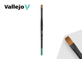 Vallejo Hobby Supplies > Brushes Vallejo: Effects Brush - Flat Rectangular Synthetic No. 6 8429551002356 VAL B04006