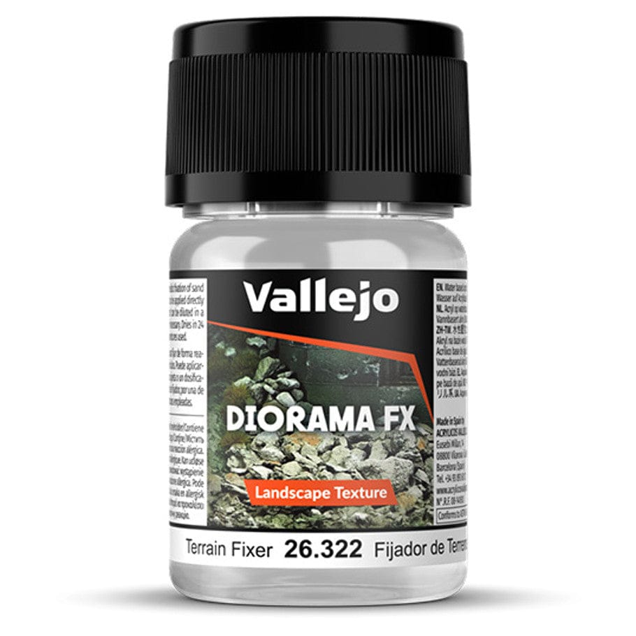 Vallejo Hobby Supplies > Paints Diorama FX: Landscape: Terrain Fixer (35ml) 8429551263221 VJP26322