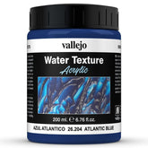 Vallejo Hobby Supplies > Paints Diorama FX: Water: Atlantic Blue (200ml) 8429551262040 VJP26204