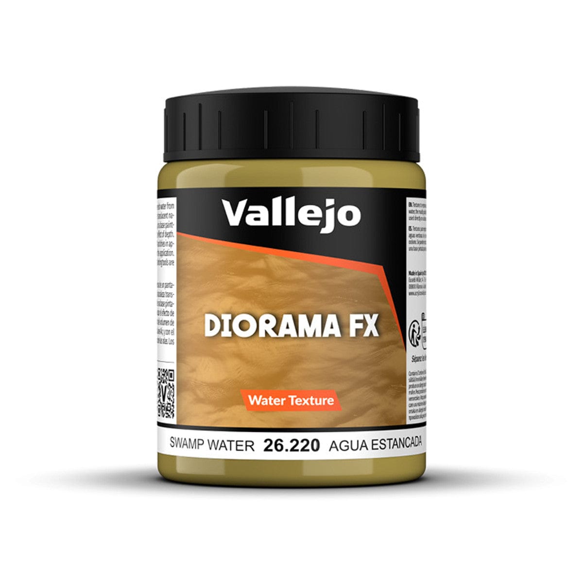 Vallejo Hobby Supplies > Paints Diorama FX: Water: Swamp Water (200ml) 8429551262200 VJP26220