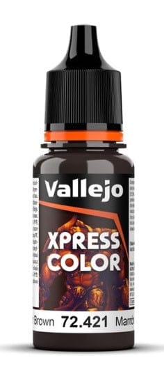 Vallejo Hobby Supplies > Paints Game Color: Xpress Color - Copper Brown 18 ml. 8429551724210 VAL 72421
